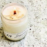 Gold Soy Wax Jar Candle 9 oz