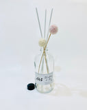 Color Ball & White Stick Clear Reed Diffuser