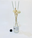 Two Flower & White Stick Reed Diffuser